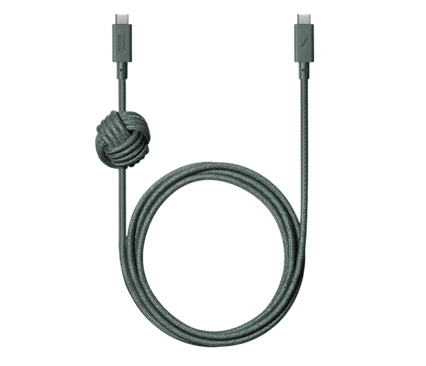 Native Union Anchor Cable 240W USB-C - USB-C 3m slate green - 1275949 - zdjęcie